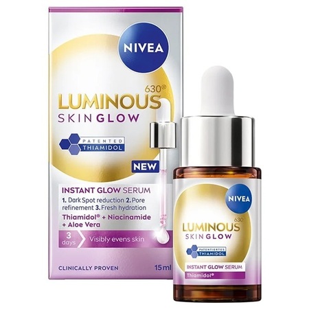 NIVEA NFC LUMINOUS 630 SKIN GLOW SERUM ZA UJEDNAČEN SJAJ KOŽE MINI
