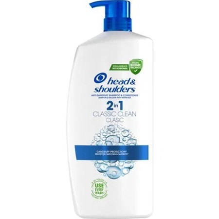 H&S SHAMPOO 800 ML CLASSIC CLEAN 2IN1 SA PUMPICOM