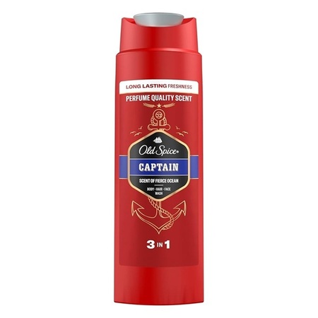 OLD SPICE SHOWER GEL CAPTAIN 400ML