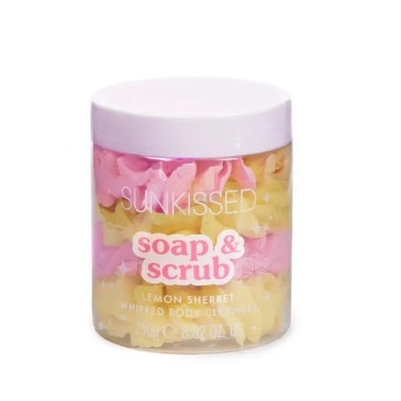 SUNKISSED SOAP AND SCRUB LEMON SHERBET - PILING ZA TIJELO