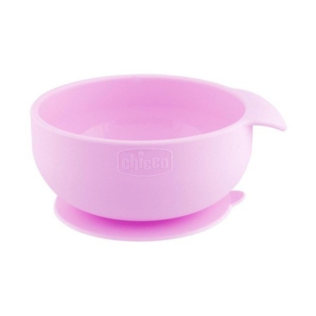 CHICCO ČINIJA VAKUM SILIKONSKA PINK 6m+