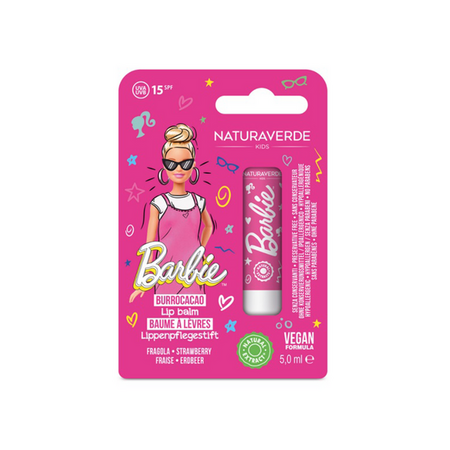 NATURAVERDE BARBIE STRAWBERRY DJEČIJI BALZAM ZA USNE 4,5 GR
