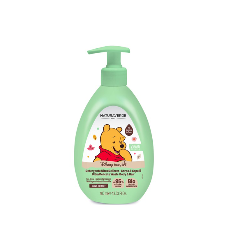 NATURAVERDE DISNEY BABY - DJEČIJI ŠAMPON ZA TIJELO&KOSU 400ML