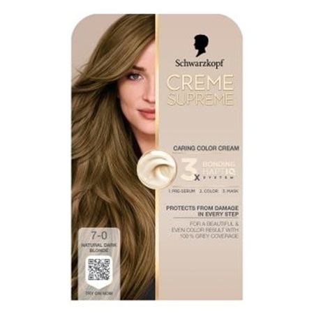 SCHWARZKOPF CREME SUPREME 7-0  PRIRODNO PLAVA