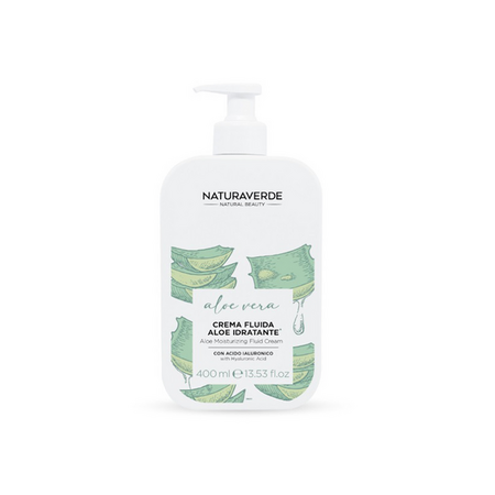 NATURAVERDE MOISTURISING FLUIDNA KREMA - ALOA VERA 400ML