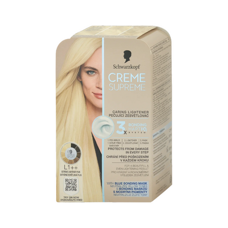 SCHWARZKOPF CREME SUPREME EXTREME POSVJETLJIVAČ PLUS