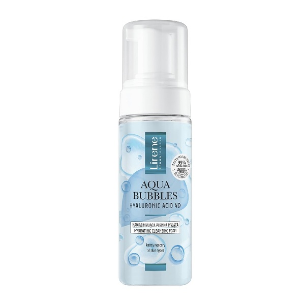 LIRENE AQUA BUBBLES HYDRATING PJENA ZA ČIŠĆENJE LICA 150ML