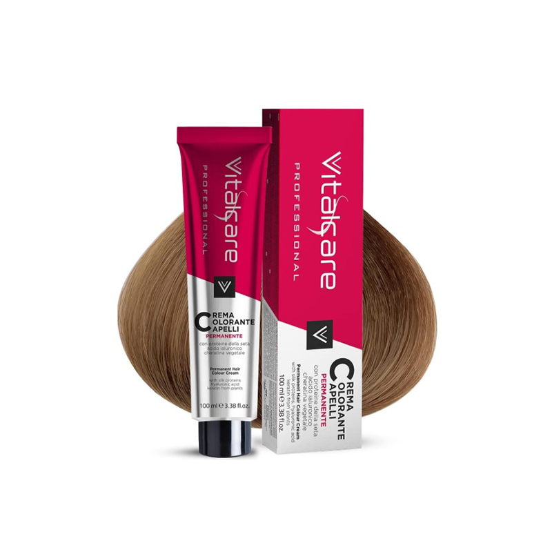 VITALCARE SILK PROTEIN FARBA ZA KOSU 8/00 LIGHT BLOND - 100ML