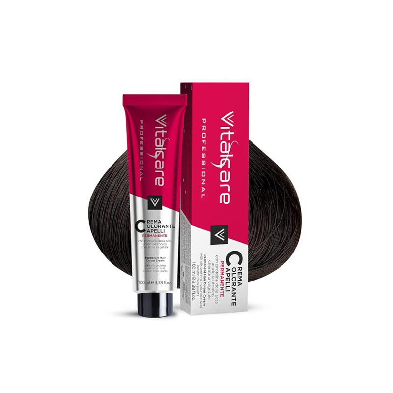 VITALCARE SILK PROTEIN FARBA ZA KOSU 1/00 BLACK 100ML