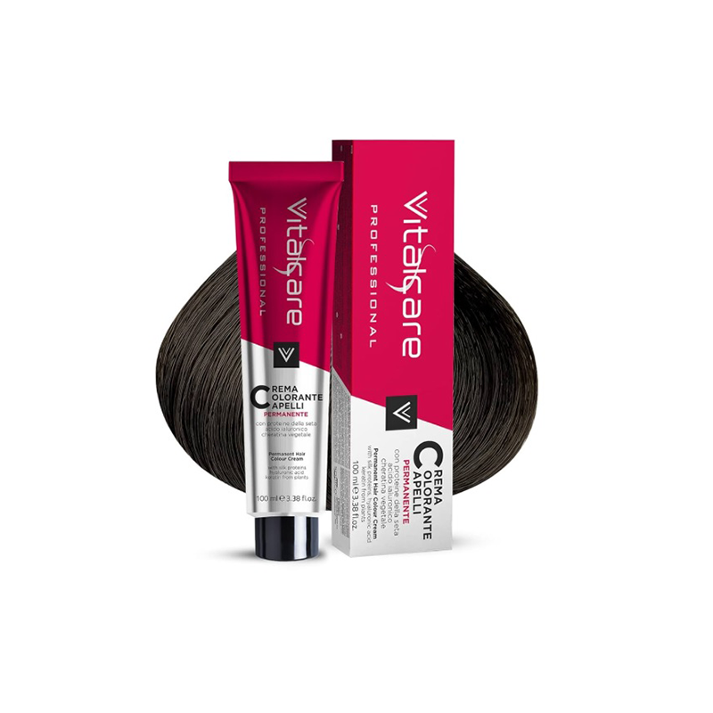 VITALCARE SILK PROTEIN FARBA ZA KOSU 5/00 LIGHT CHESTNUT - 100ML