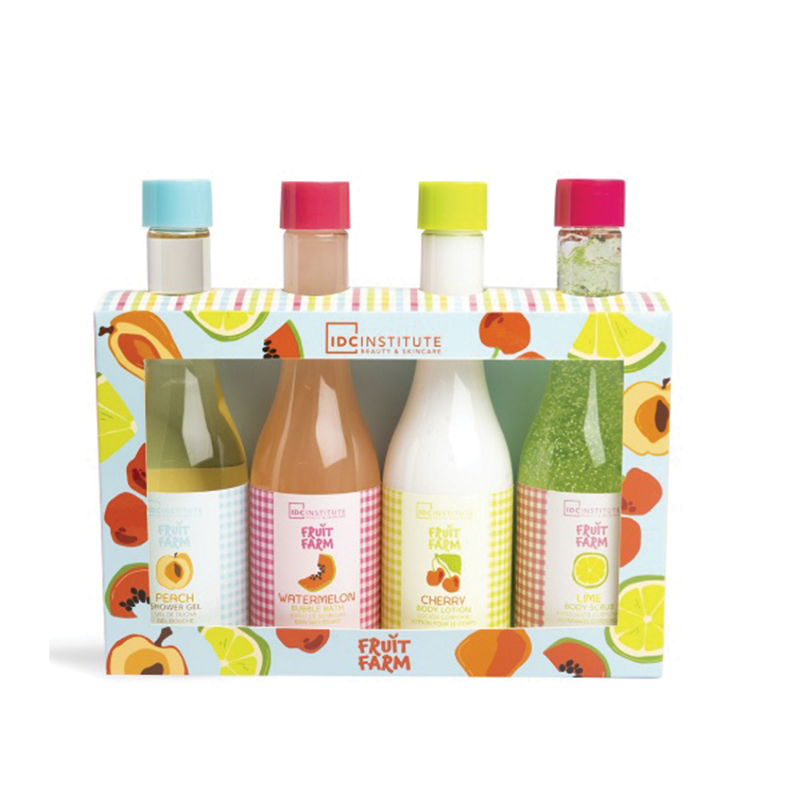 IDC INSTITUTE FRUIT FARM 4 BOTTLE GIFT SET