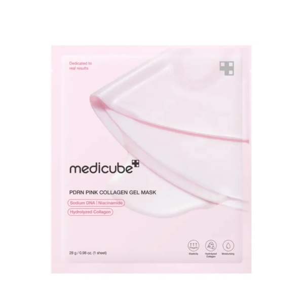 MEDICUBE PDRN PINK COLLAGEN GEL MASKA ZA LICE