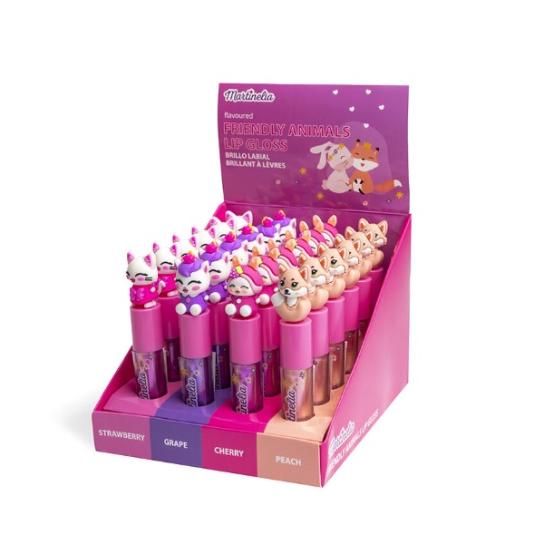 MARTINELIA FRIENDLY ANIMALS DJEČIJI SJAJ ZA USNE