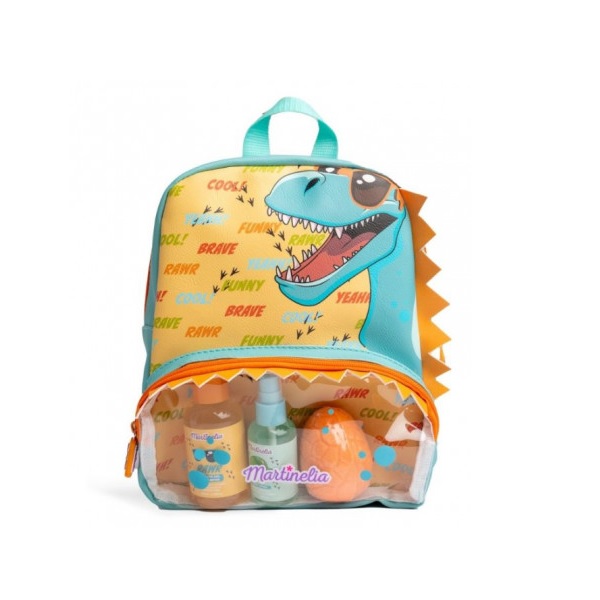 MARTINELIA THECOOLEST DINO ADVENTURE BATH BACKPACK SET
