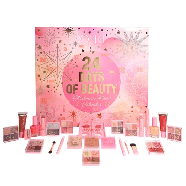 SUNKISSED Q-KI 24 DAYS OF BEAUTY ADVENT KALENDAR 25/26