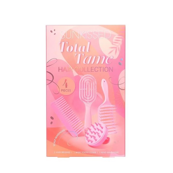 SUNKISSED TOTAL TAME HAIR COLLECTION POKLON SET - ČETKE ZA KOSU 25/26