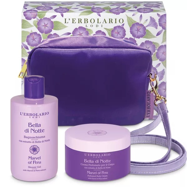 LERBOLARIO BELLA DI NOTTE SET KREMA 250ML+ KUPKA 300ML