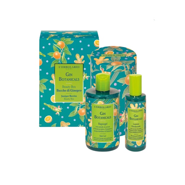 LERBOLARIO GIN BOTANICAL SET KUPKA 300ML + DEO LOSION 100ML