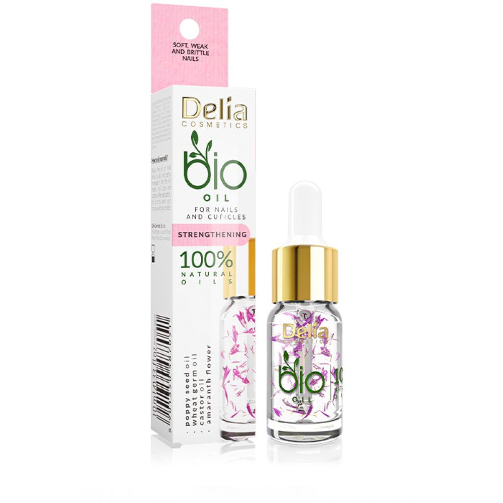 DELIA BIO STRENGTHENING NAIL AND CUTICLE OIL - ULJE ZA ZANOKTICE 10ML