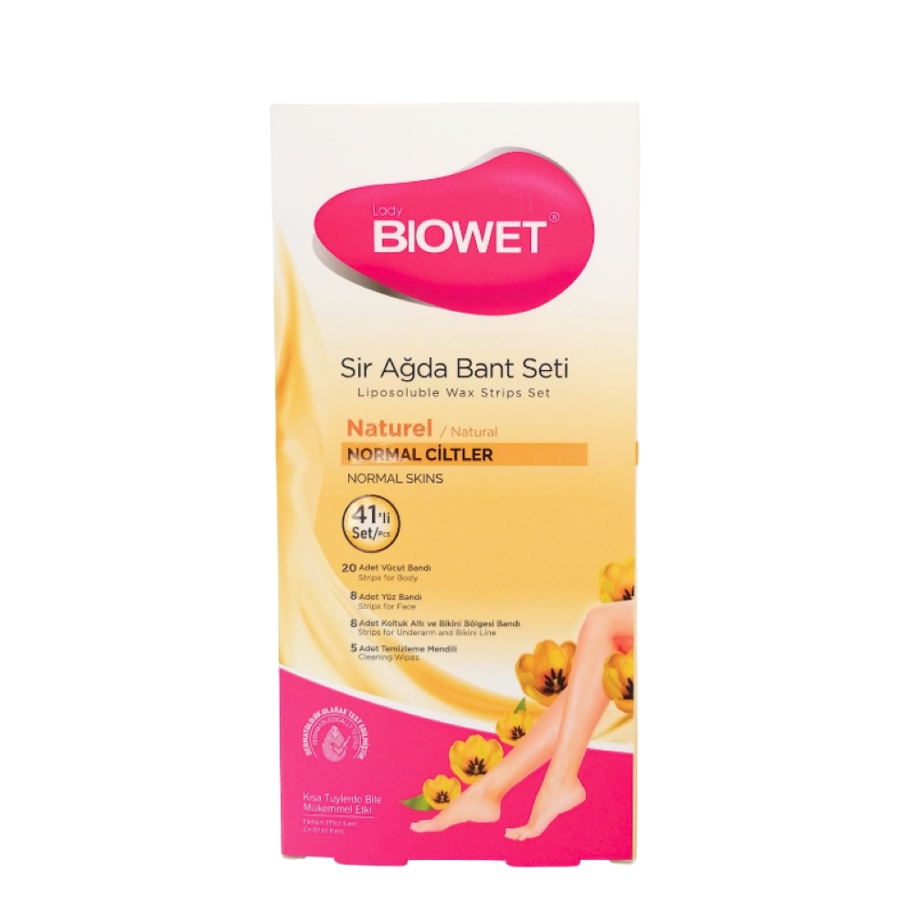 BIOWET TRAKA SA VOSKOM - ZA TIJELO 41.KOM. NATURAL