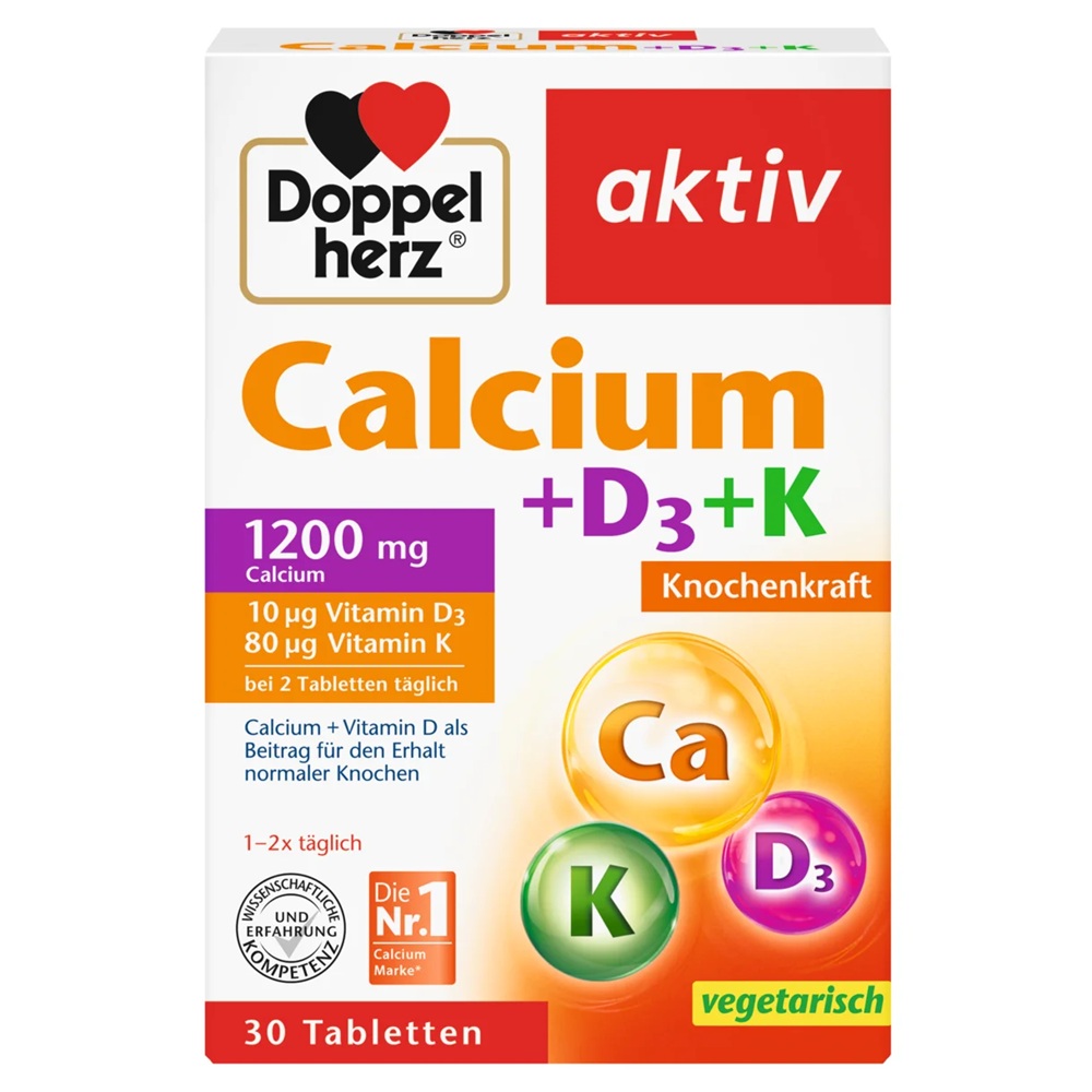 DOPPEL HERZ CA+D3+K 30 TBL