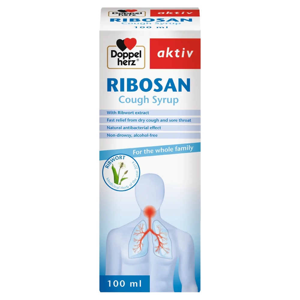 DOPPEL HERZ RIBOSAN COUGH SYRUP 100ML