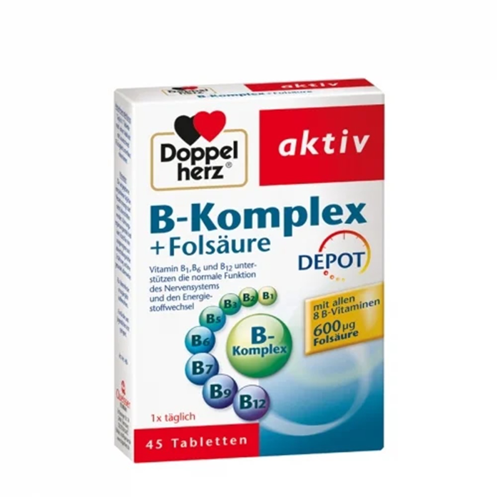 DOPPEL HERZ B-KOMPLEKS+FOLNA 45TBL