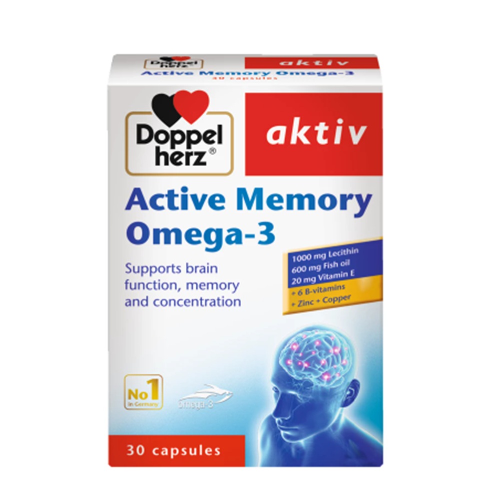 DOPPEL HERZ MEMORY OMEGA 3 30 CPS