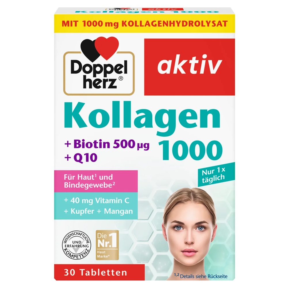 DOPPEL HERZ KOLAGEN 1000 30 TBL