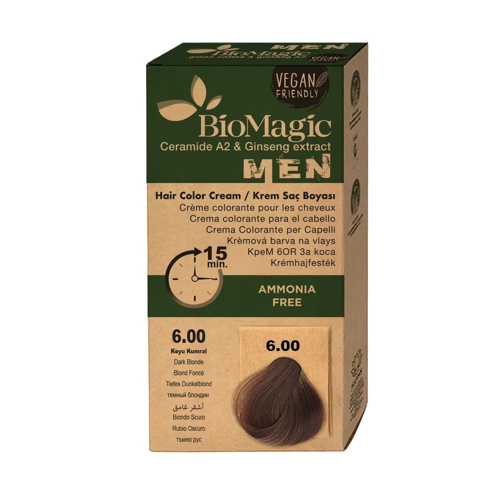 BIOMAGIC HAIR COLOR CREAM MEN 6.00