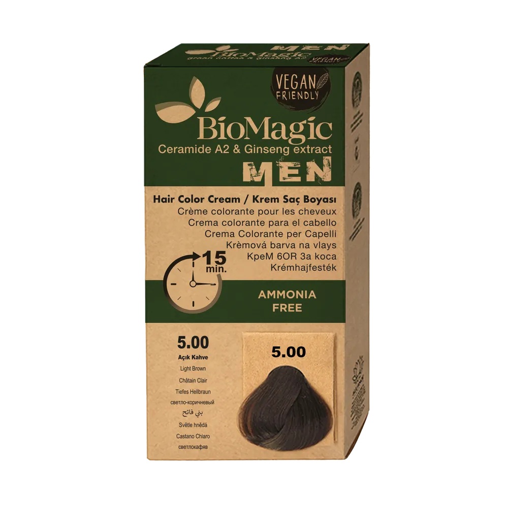 BIOMAGIC HAIR COLOR CREAM MEN 5.00