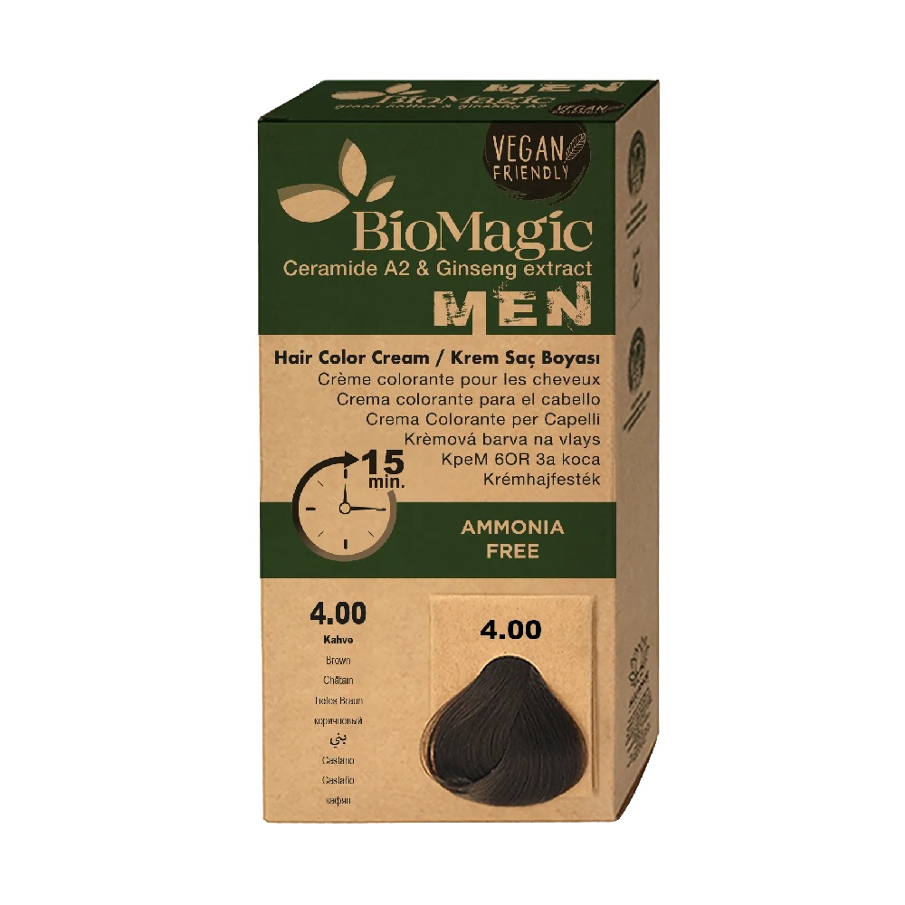 BIOMAGIC HAIR COLOR CREAM MEN 4.00