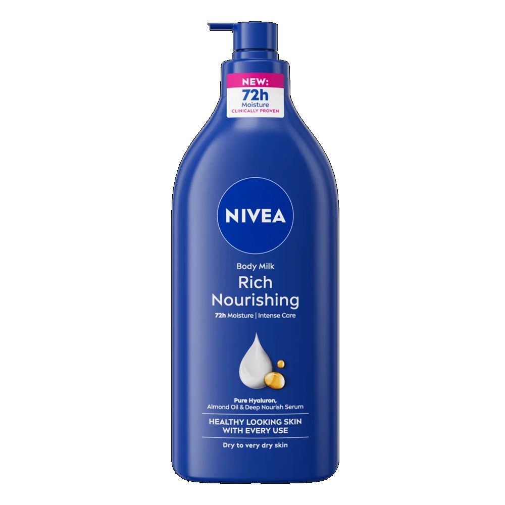 NIVEA BODY MLIJEKO SA PUMPICOM ZA TELO 625ML