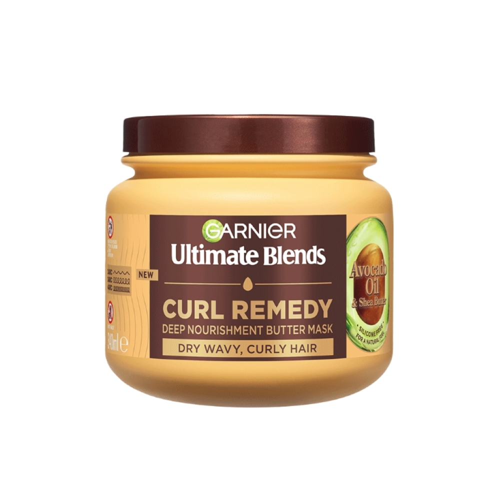 GARNIER AVOCADO OIL & SHEA BUTTER MASK 340ML