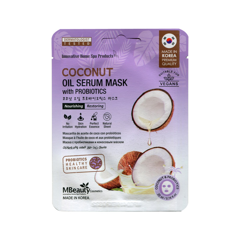 MBEAUTY MASKA ZA LICE COCONOUT OIL SERUM 22ML