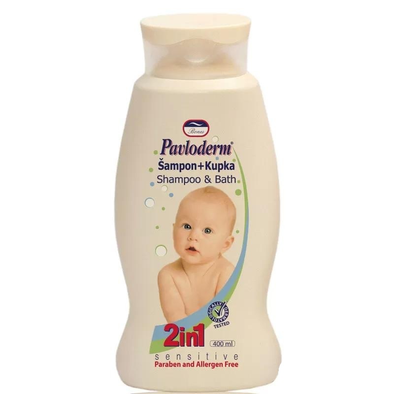PAVLODERM 2IN1 SHAMPOO & BATH 400 ML