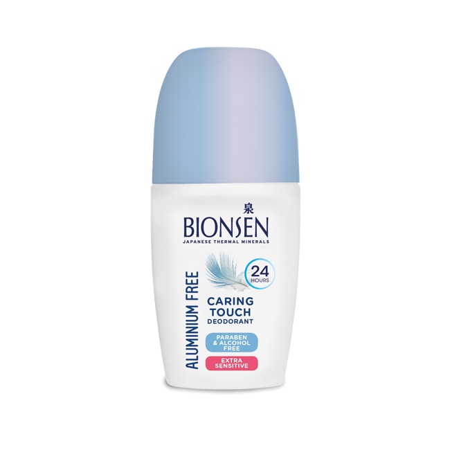 BIONSEN ALU-FREE DEO CARING TOUCH EXTRA SENSITIVE - ROLL ON 50ML