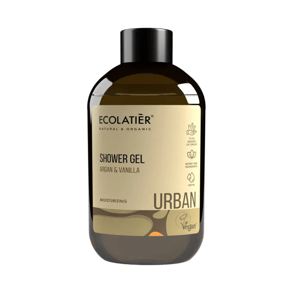 ECOLATIER URB SHOWER GEL ARGANA & VANILLA, 600 ML