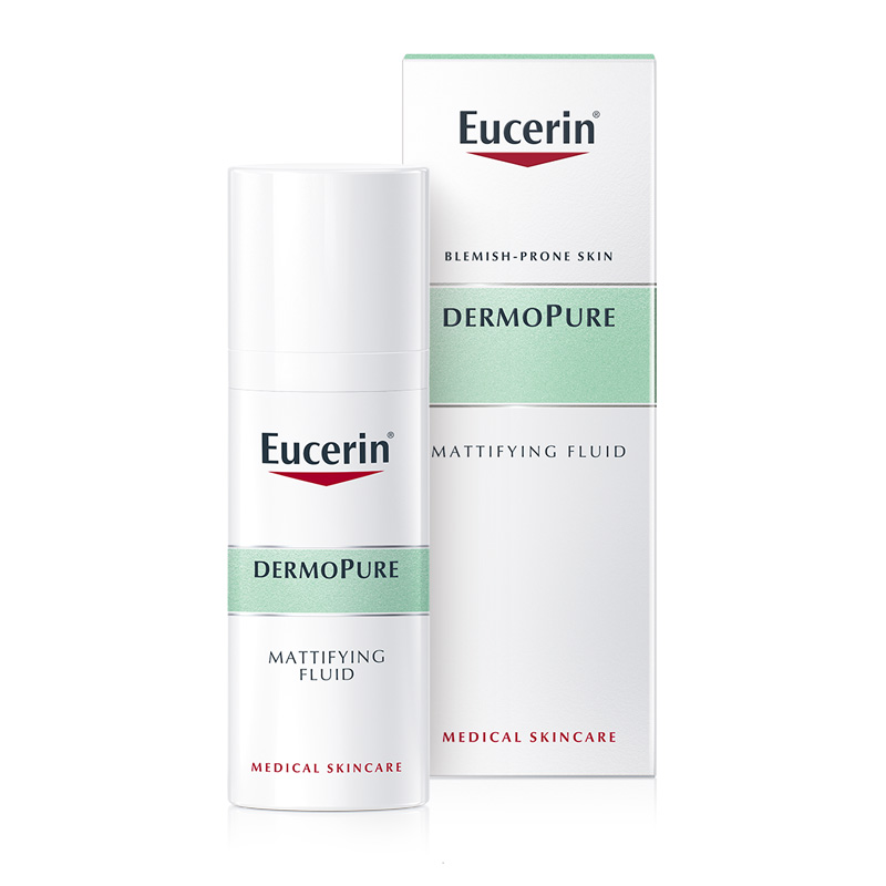 EUCERIN DERMOPURE MATTIFYING FLUID ZA MASNU KOŽU LICA 50ML