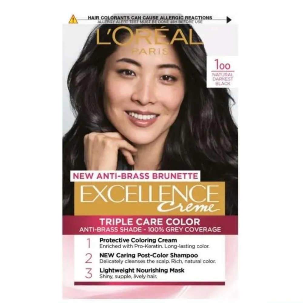 LOREAL EXCELLENCE DARK 100 TRUE BLACK