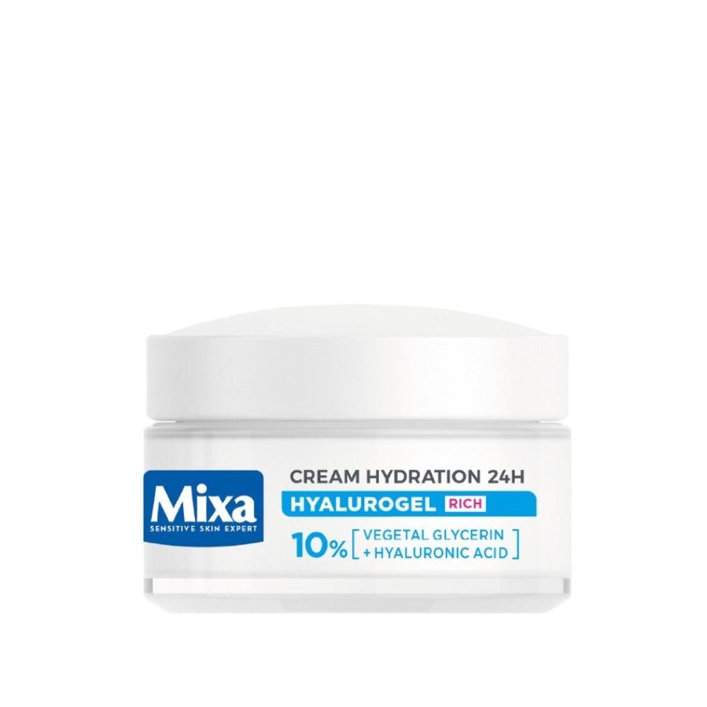 MIXA HYALUROGEL RICH DAY CREAM 50ML