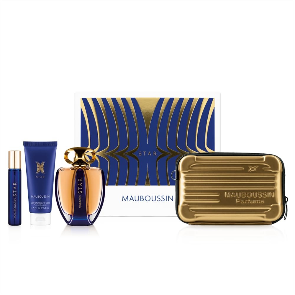 MAUBOUSSIN PRESTIGE SET STAR FEMME EDP 90ml + SPRAY 20ml + BL 75ml