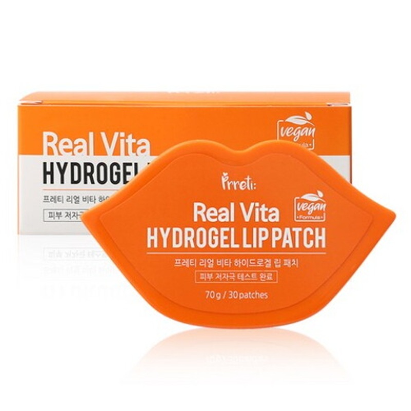 PRRETI REAL VITA HYDROGEL LIP PATCH 30PATCHES