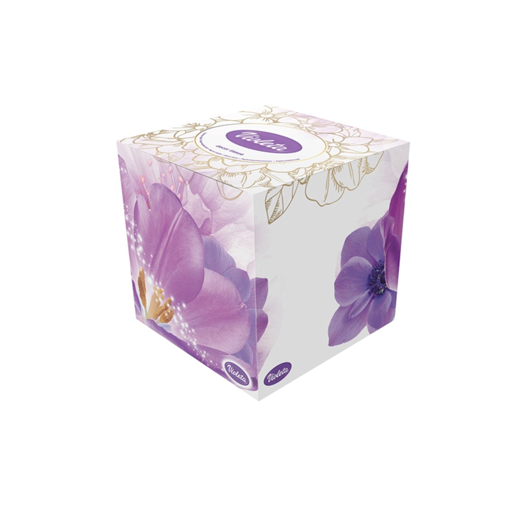 VIOLETA PAPIRNE MARAMICE BOX 3SL 60/1