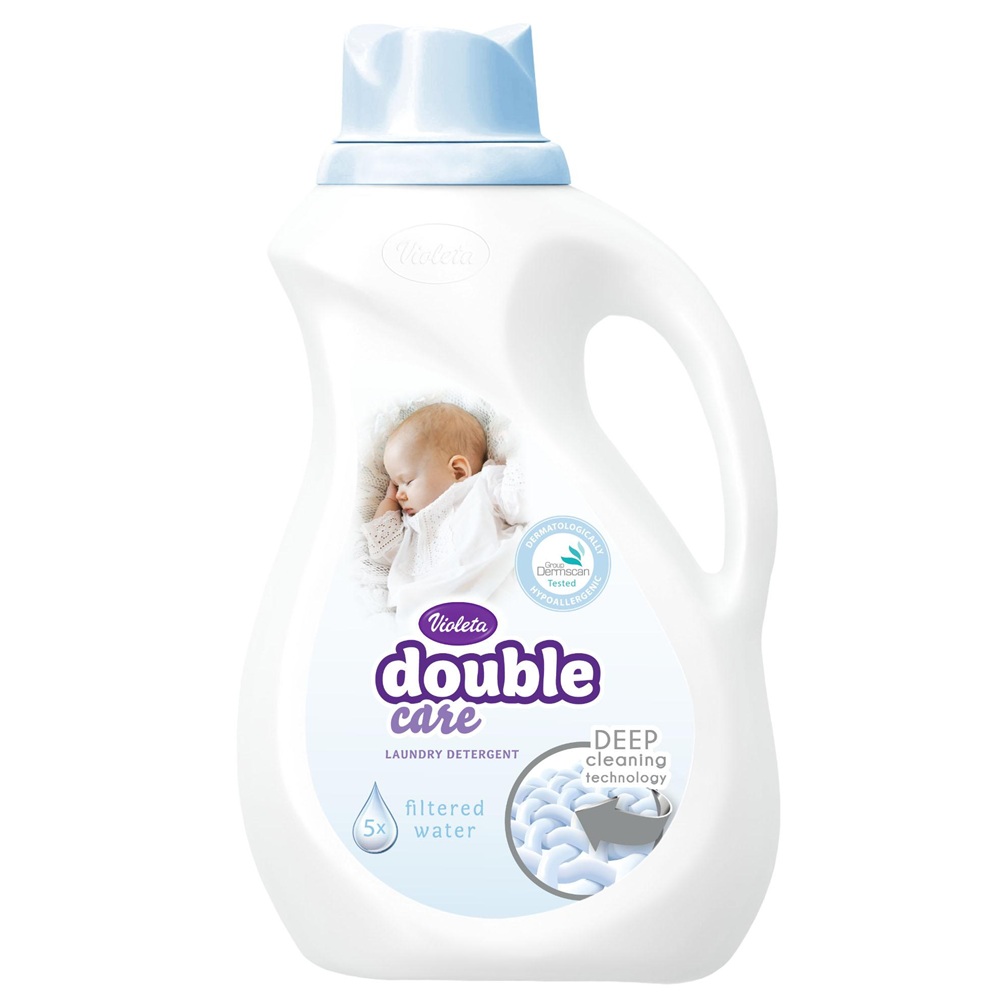 TETA VIOLETA DOUBLE CARE DETERDŽENT ZA VEŠ 1L - DETERDŽENT ZA PRANJE RUBLJA BABY