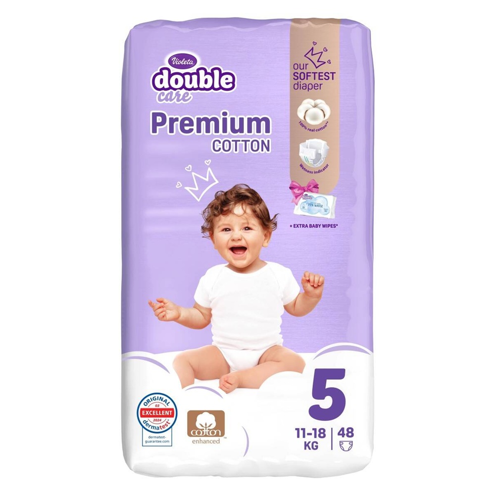 VIOLETA AD PREMIUM COTTON JUNIOR 5 48/1 - PELENE ZA BEBE