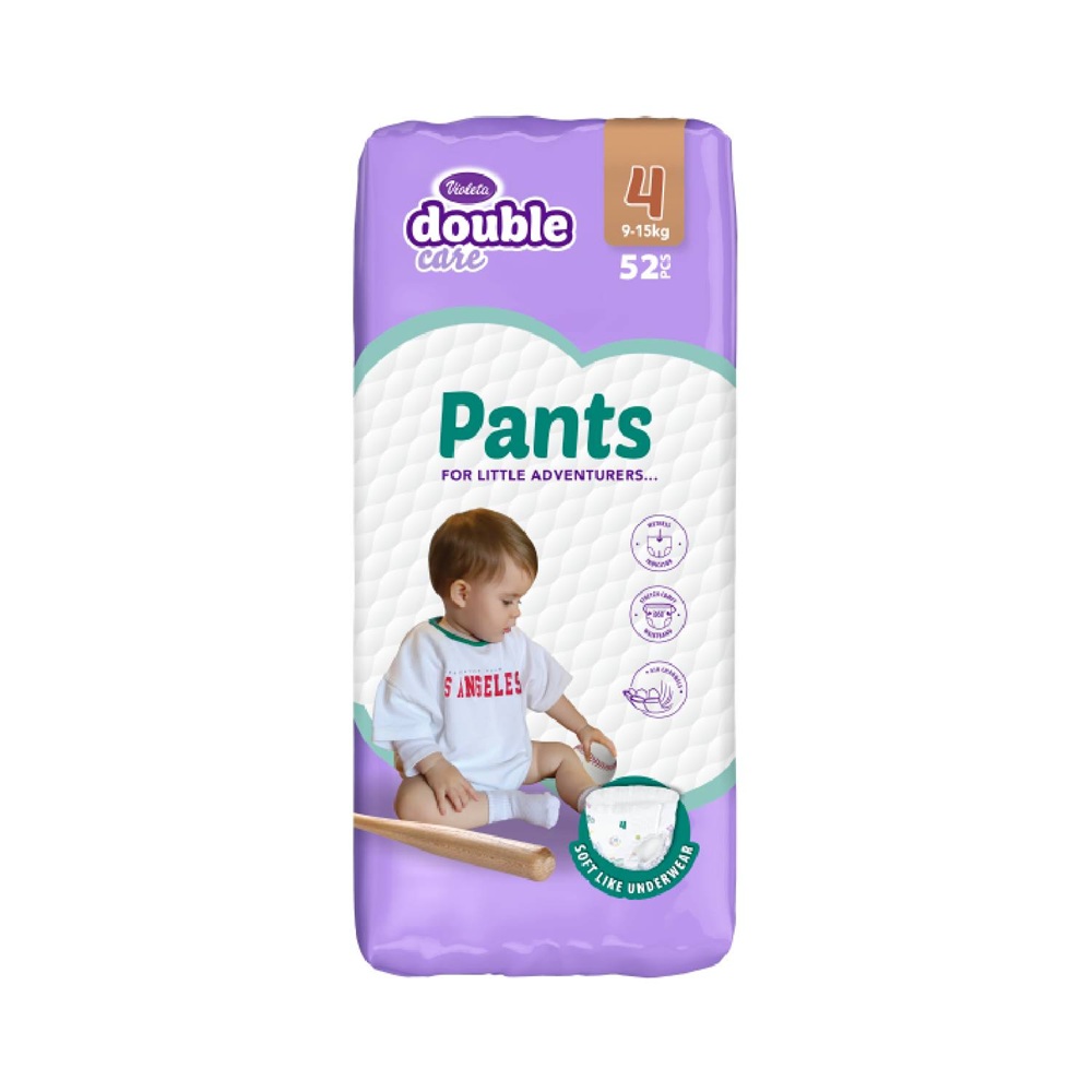 VIOLETA DC CARE PANTS 4 52/1(9-15KG MAXI )