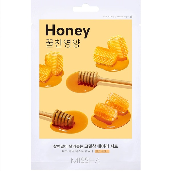 MISSHA AIRY FIT MASK HONEY 19gr - MASKA ZA LICE