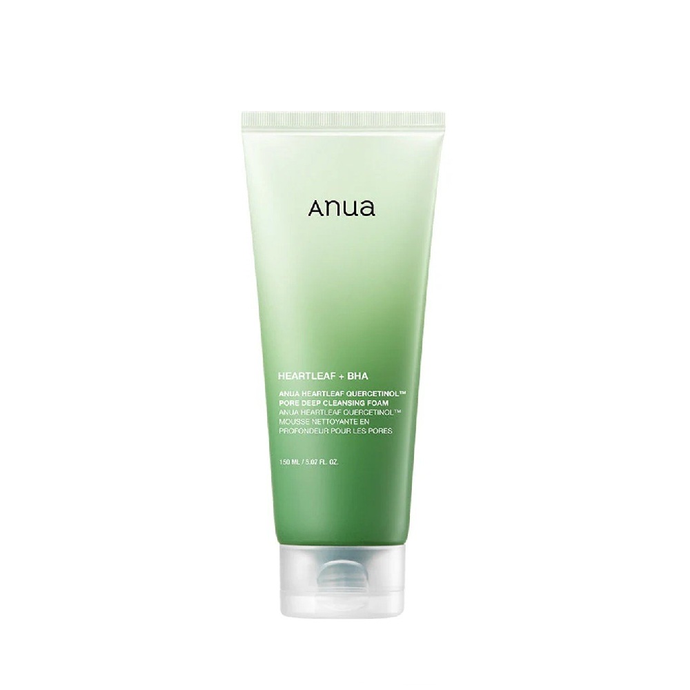 ANUA HEARTLEAF QUERCETINOL PORE DEEP PJENA ZA ČIŠĆENJE LICA 150ML