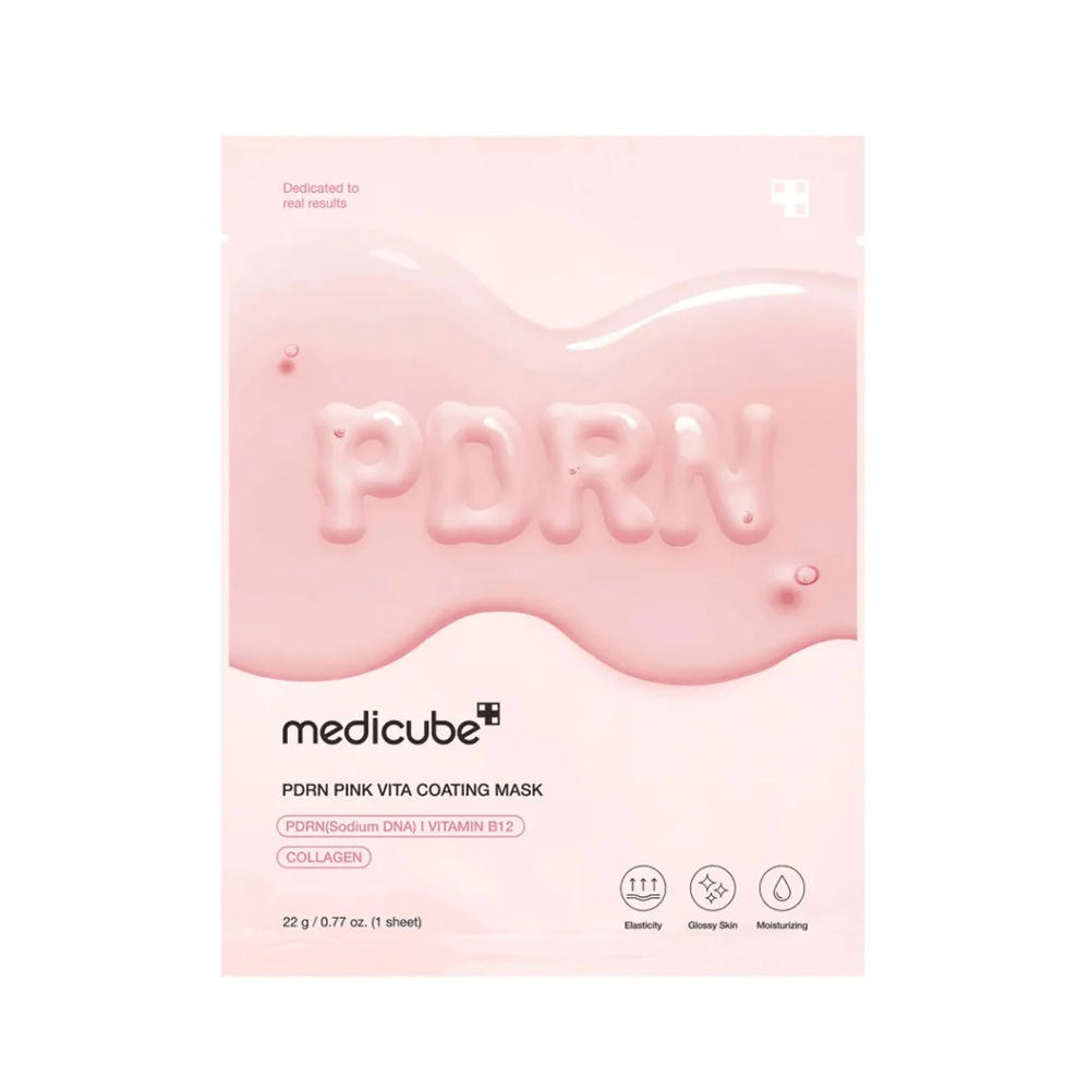 MEDICUBE PDRN PINK VITA COATING MASK 27G